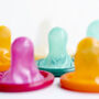 Różnokolorowe prezerwatywy