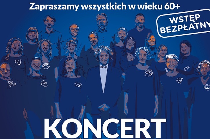 Plakat koncert chóru żydowskiego