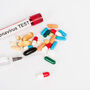 Tabletki i test na koronawirusa