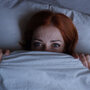 Kobieta bojąca się spać