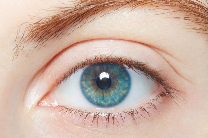 Oko przed badaniem USG