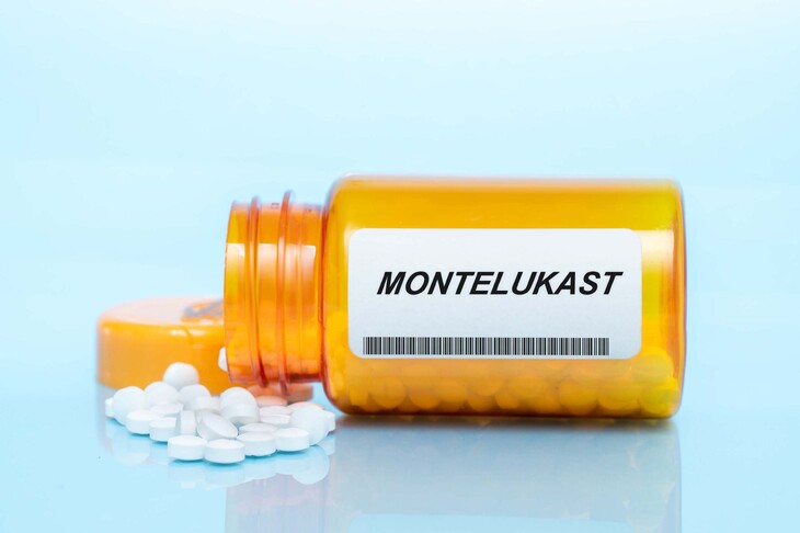 Tabletki zawierające montelukast