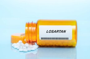 Tabletki leku zawierającego losartan