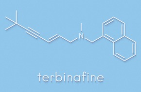 Wzór chemiczny terbinafiny