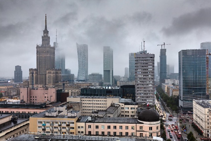 Smog w stolicy Polski