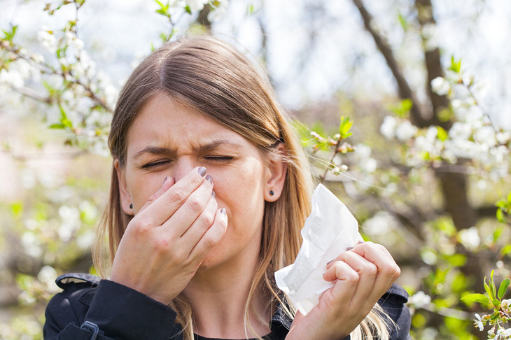 Pacjentka z gorączką spowodowaną alergią