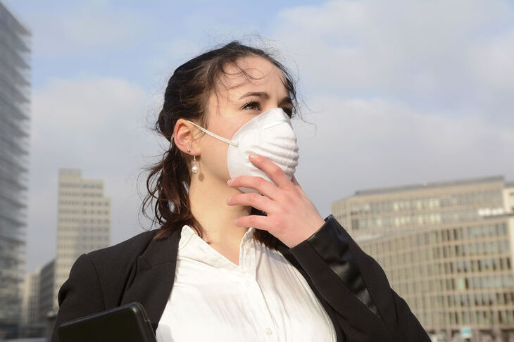 Zanieczyszczone powietrze