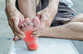 Kontuzja stopy u osoby aktywnej fizycznie
