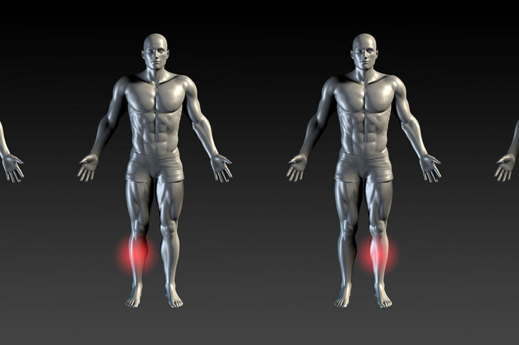 Goleń czyli element anatomiczny nogi człowieka