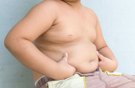 Dziecko z nadmiernymi kilogramami